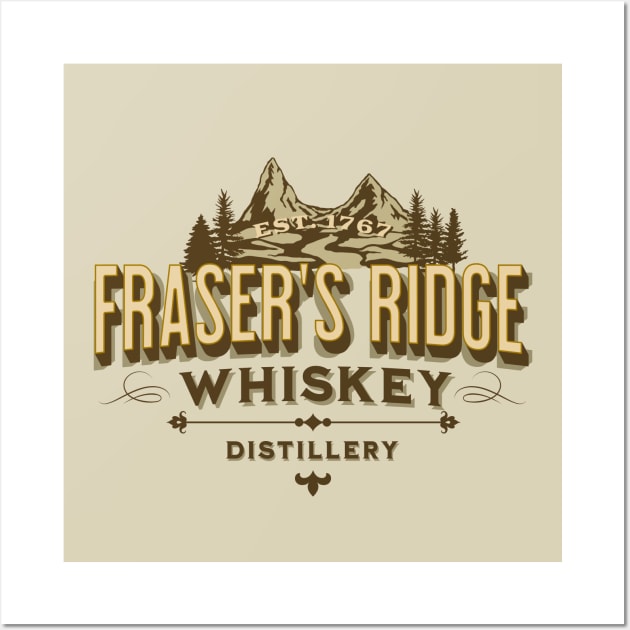 Fraser's Ridge North Carolina Established in 1767 Wall Art by MalibuSun